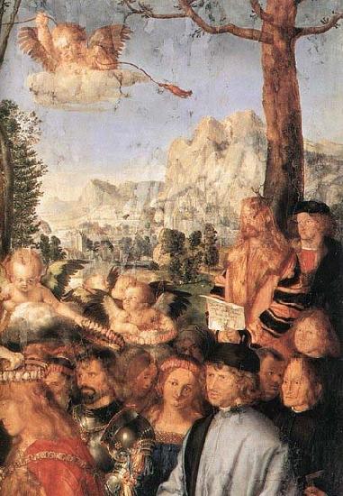 Albrecht Durer Feast of the Rose Garlands Norge oil painting art